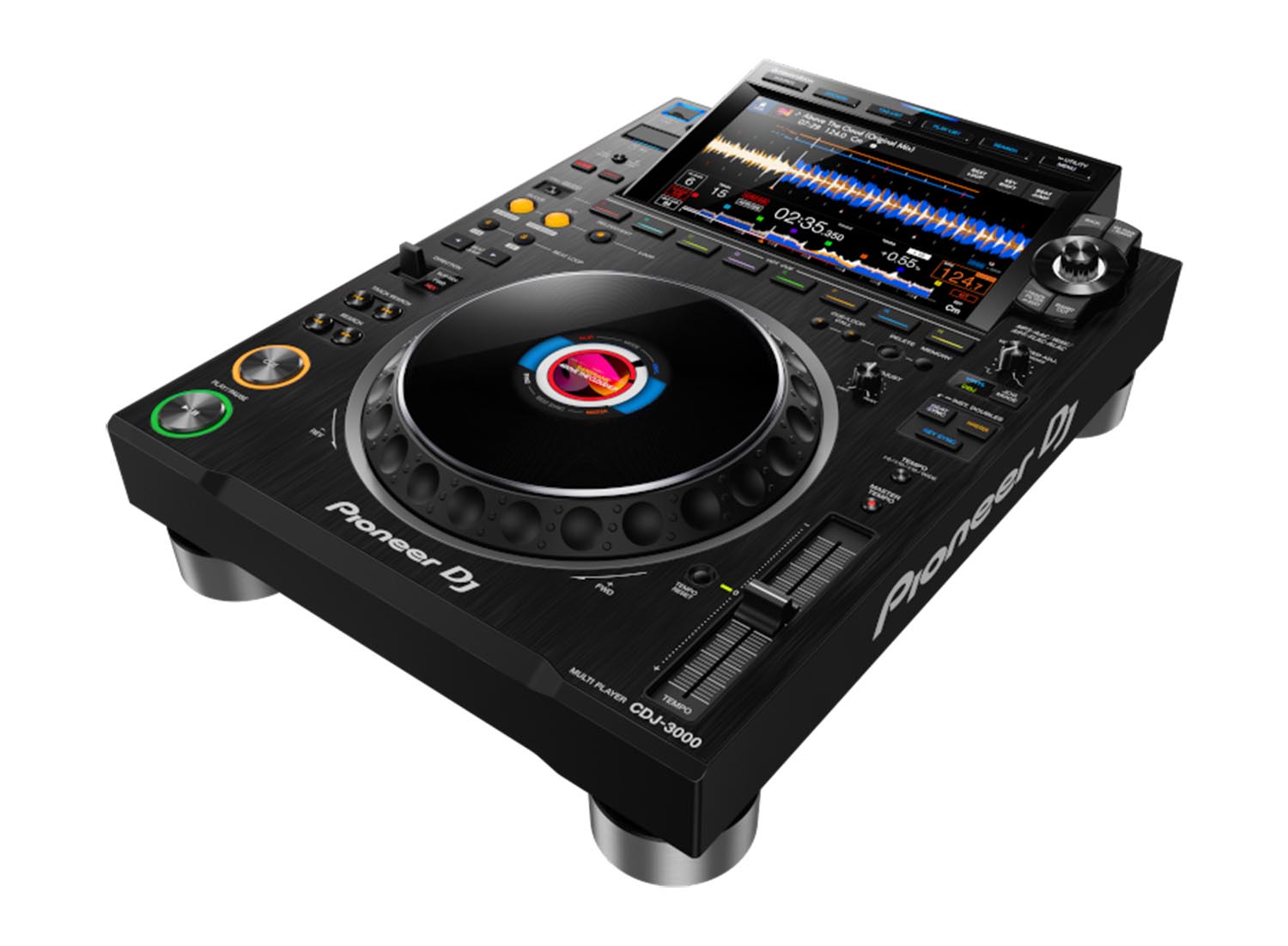 B-Stock: Pioneer DJ CDJ-3000 Professional DJ Multi Player - Black
