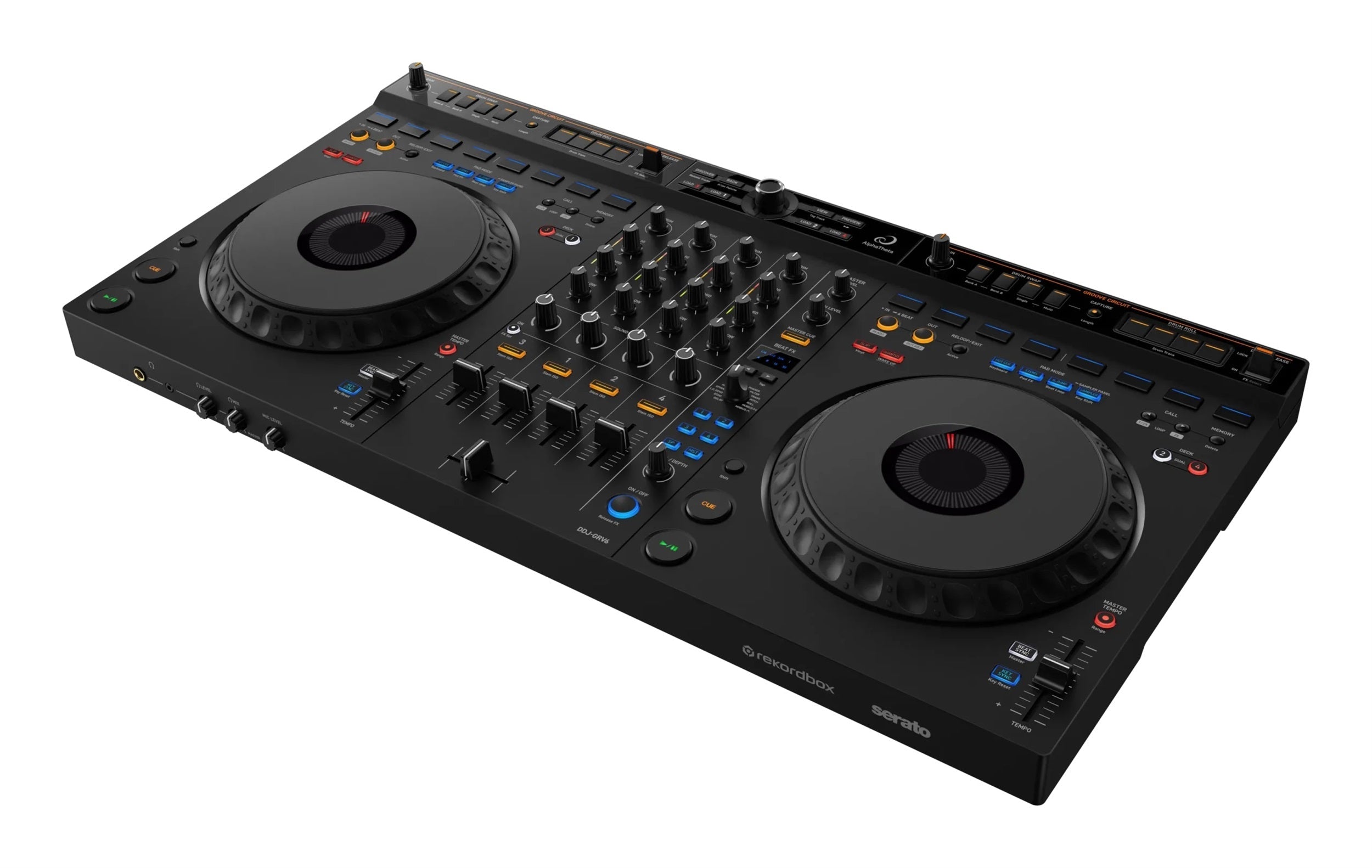 Pioneer DJ AlphaTheta DDJ-GRV6 4-Channel Performance DJ Controller