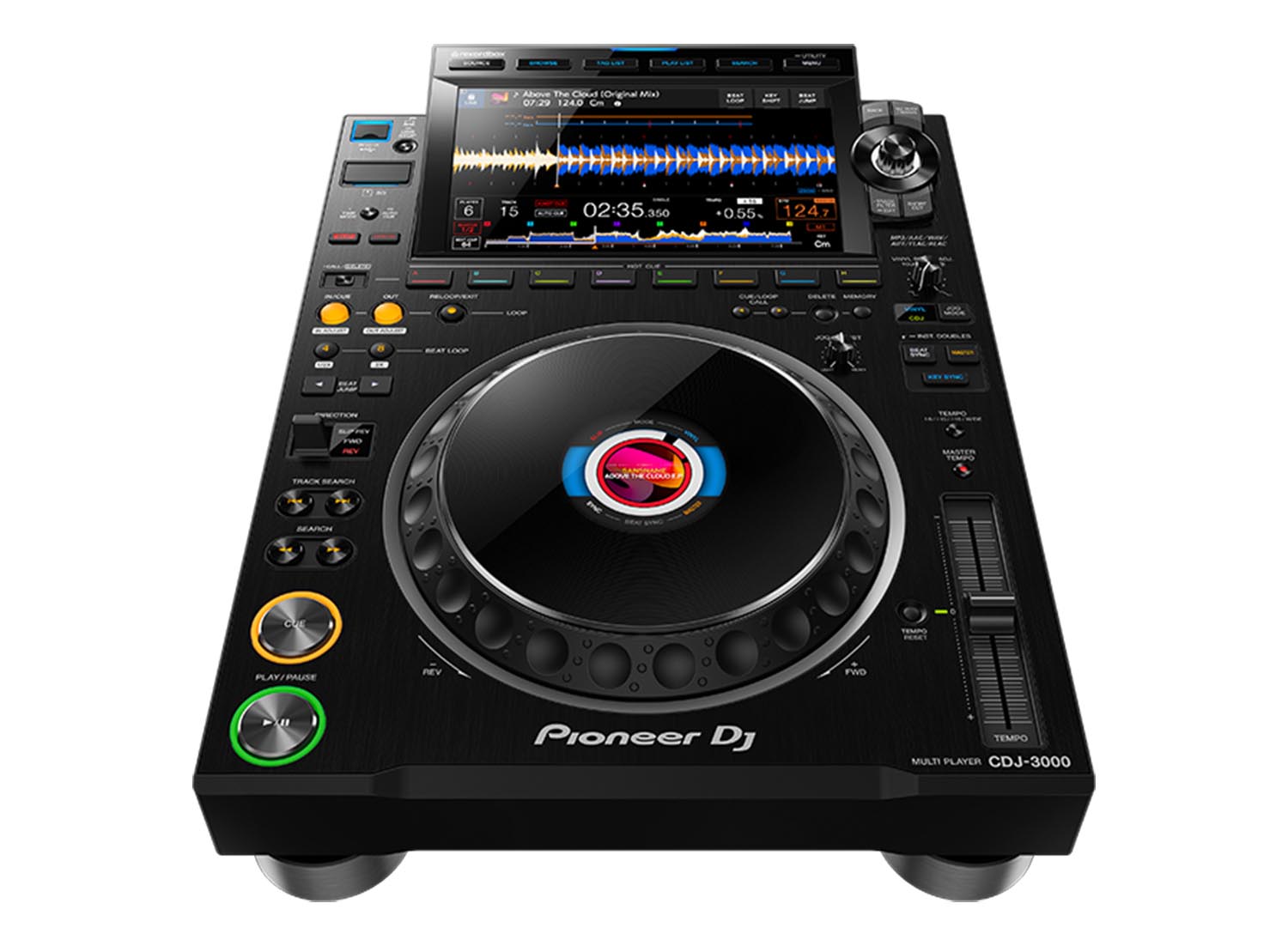 B-Stock: Pioneer DJ CDJ-3000 Professional DJ Multi Player - Black